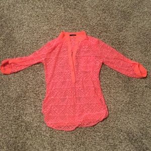 Neon blouse